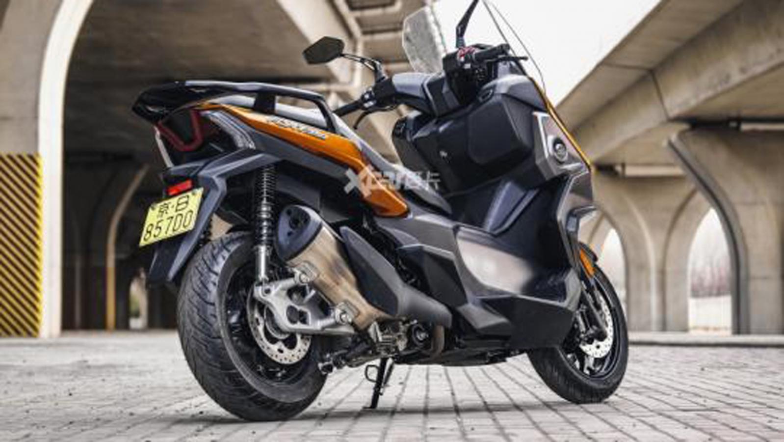 QJ Hong 350 Με βάση το BMW C 400 ετοιμάζει GT scooter qjmotor