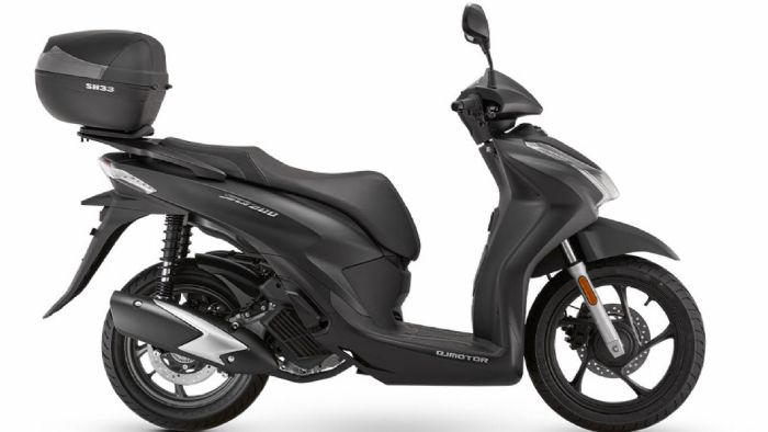 QJMotor SQ 200: 18 ίπποι, Top Box 33 λίτρων και κατανάλωση 2,6 λτ./100 χλμ. 