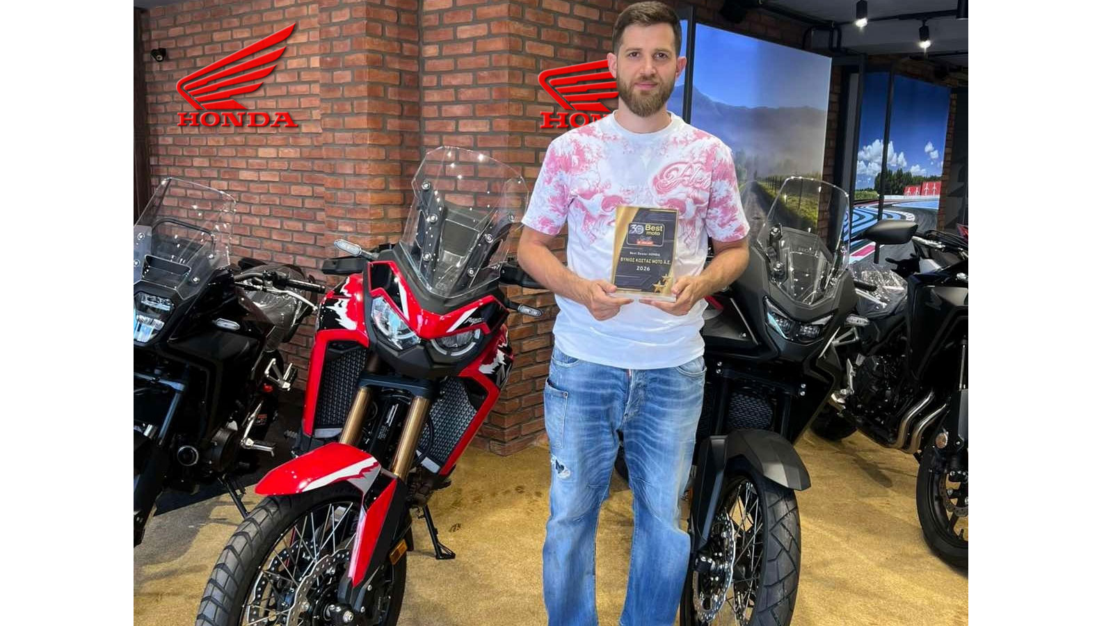 Moto Vinios: Σάρωσε με 6 βραβεία καλύτερου Dealer 