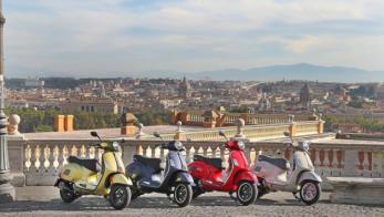 Vespa GTS 310: ���� ��������� 25 ����� ��� ���������� ����������� ��������������
