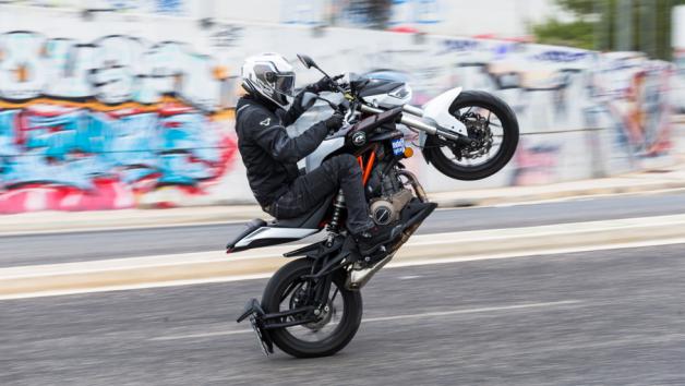 QJMOTOR SRK 400 - Test