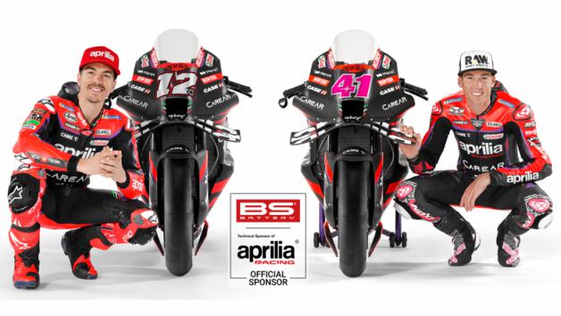 BS Battery και Aprilia Racing μαζί στο MotoGP 2023 