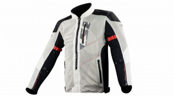 Καλοκαιρινό jacket LS2 Alba με δωρεάν προστασία πλάτης