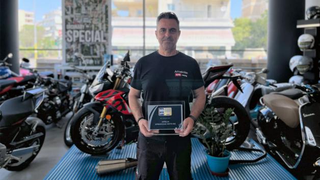 BEST DEALER 2023 APRILIA – ΑΡΜΑΚΟΛΑΣ MOTO IKE 