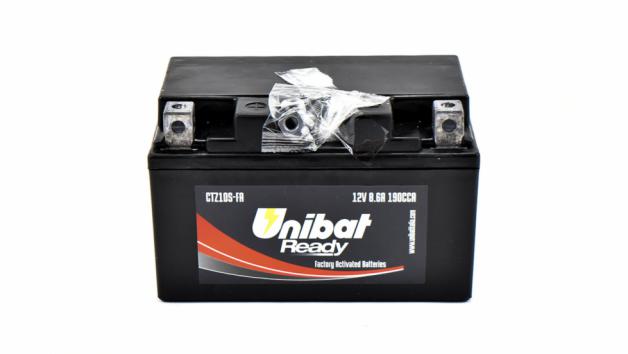 Μπαταρία UNIBAT CTZ10S-BS (YTZ10-S) με υγρά CCA190 Μπαταρία UNIBAT CTZ10S-BS (YTZ10-S) με υγρά CCA190