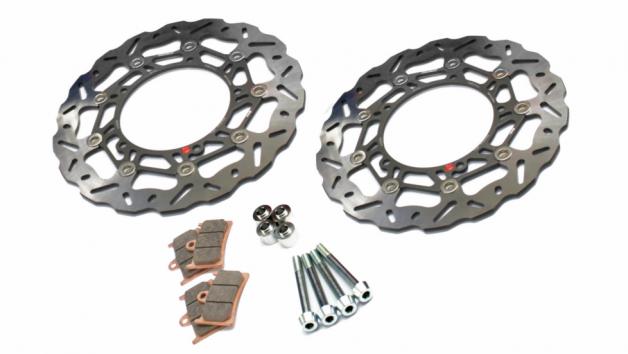 Braking kit δισκόπλακες Οversize (εμπρόσθιες μαργαρίτα) για Yamaha T-MAX 530 / 560 