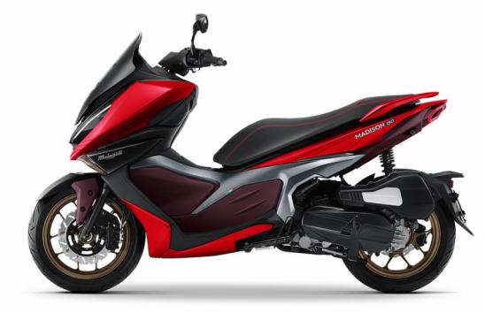 Νέο Malaguti Madison 150: Σπορ & Hi-Tech   