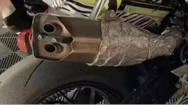 Κατασκοπικές φωτογραφίες από 800άρι SuperSport της CFMOTO σε πίστα Κατασκοπικές φωτογραφίες από 800άρι SuperSport της CFMOTO σε πίστα