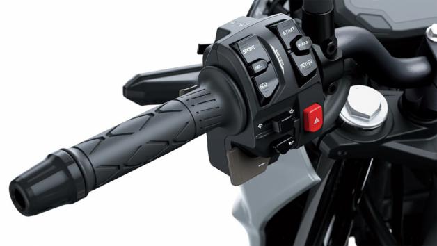 Το σύστημα αλλαγής ταχυτήτων των υβριδικών Kawasaki 