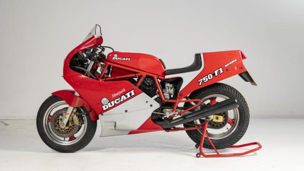 Σπάνια Ducati του 1986 στο «σφυρί», με μόνο 6.134 χιλιόμετρα 