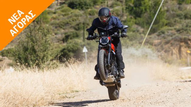 Ducati Scrambler: Full throttle κάνοντας 0-100 σε 4,2δλ 