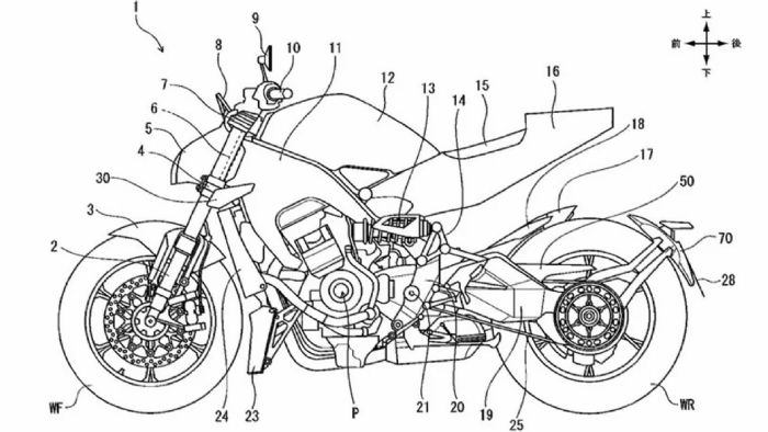 Ένα από τα σχέδια της νέας hypernaked της Honda... Ένα από τα σχέδια της νέας hypernaked της Honda...