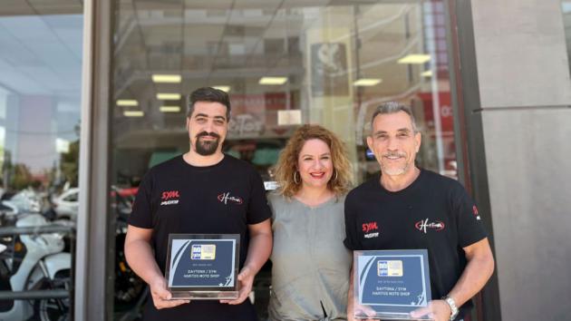 BEST DEALER/ AFTER SALES 2023 SYM/ DAYTONA – HARITOS MOTO  
