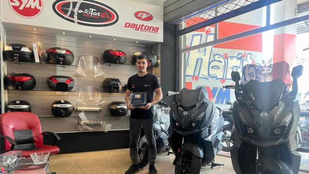 BEST DEALER/ AFTER SALES 2023 SYM/ DAYTONA – HARITOS MOTO  