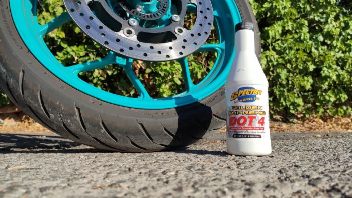Παρουσίαση υγρό φρένων: Spectro Golden Supreme DOT 4 Brake Fluid