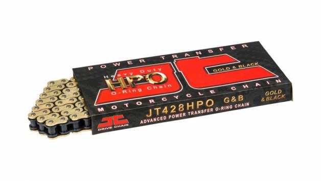 JT Chain αλυσίδα κίνησης για παπιά 428 HPOGB O-Ring