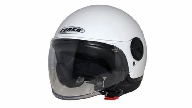 Κράνος Corsa OF CX82 SV λευκό Κράνος Corsa OF CX82 SV λευκό