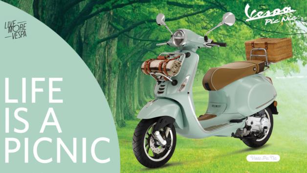 Vespa Primavera Pic Nic: Φέρε μόνο τα κρασιά 