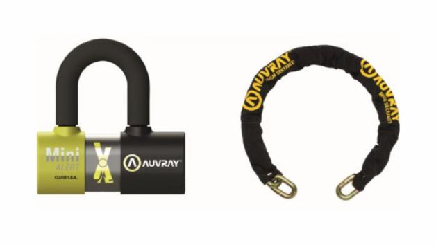 AUVRAY σετ αλυσίδα & πέταλο με συναγερμό AUVRAY σετ αλυσίδα & πέταλο με συναγερμό