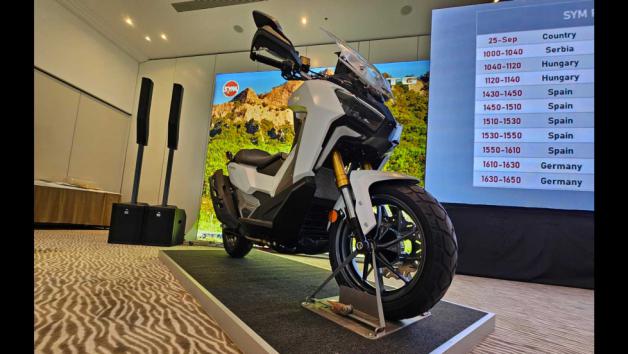 Πανευρωπαϊκή παρουσίαση του SYM ADX 400 TG στη Σαρωνίδα! 