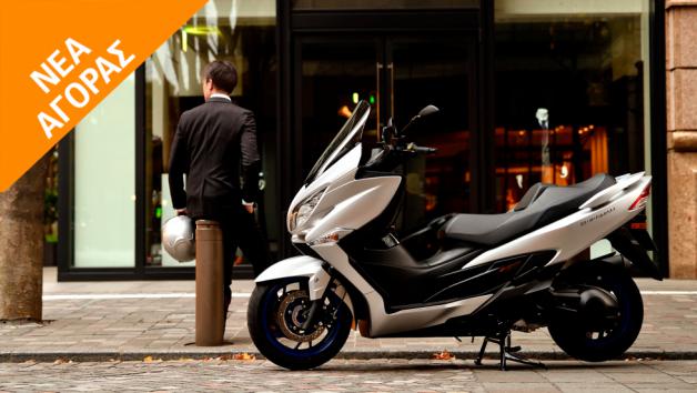 Suzuki Scooter χρηματοδοτικά: 50% προκαταβολή και 12 άτοκες δόσεις 