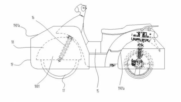 Η Zongshen πατεντάρει αμφίβιο, πλωτό scooter  