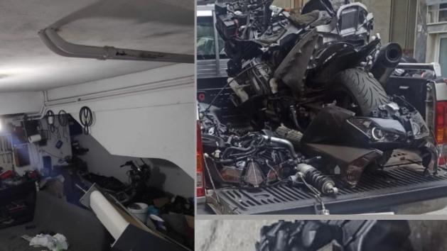 Εξαρθρώθηκε σπείρα που έκλεβε μοτοσυκλέτες (+video) 