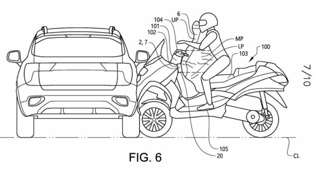 Piaggio Mp3: To πρώτο τρίτροχο scooter με αερόσακο 