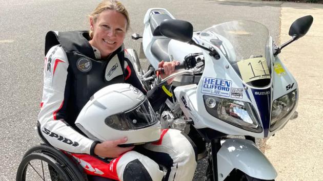 Παράλυτη αναβάτρια τρέχει για φιλανθρωπικό σκοπό 