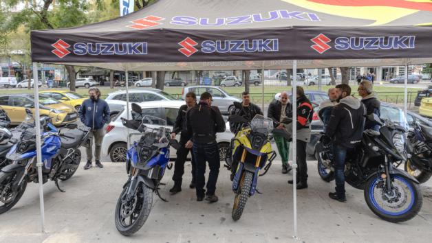 Η Suzuki παρουσίασε το V-STROM 800 στα V-STROM clubs 