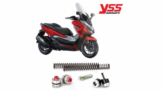 YSS kit αναβάθμισης εμπρόσθιου συστήματος για Honda Forza 300 / 350 