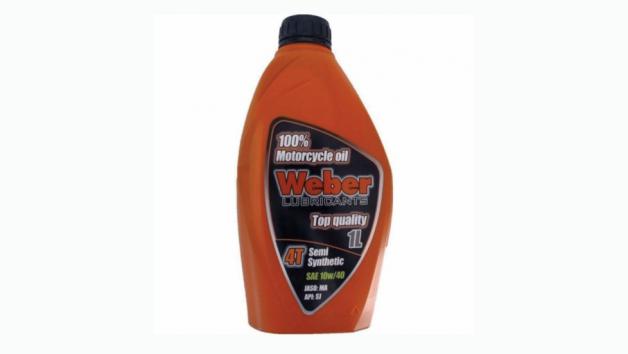 Λάδι Weber 4T 10W-40 ημισυνθετικό 1L Λάδι Weber 4T 10W-40 ημισυνθετικό 1L