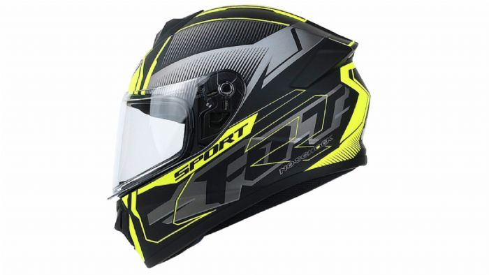 Full face κράνος Yohe 977 G09 fluo 