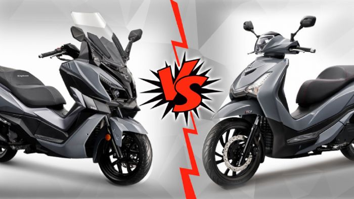 SYM CRUISYM α300 VS HD 300 