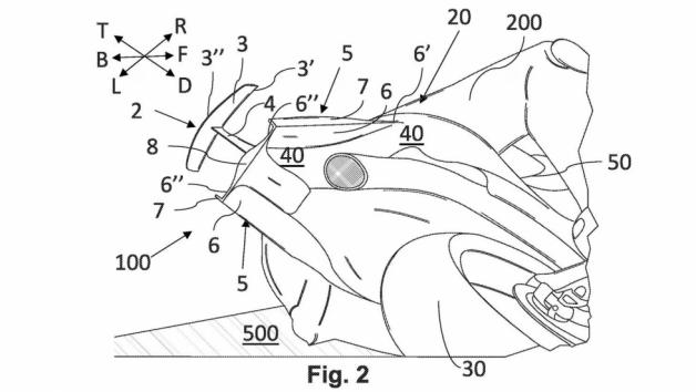 Πατέντα της Aprilia για αεροδυναμικά βοηθήματα σε ουρά – Θα τα δούμε στο δρόμο; Πατέντα της Aprilia για αεροδυναμικά βοηθήματα σε ουρά – Θα τα δούμε στο δρόμο;