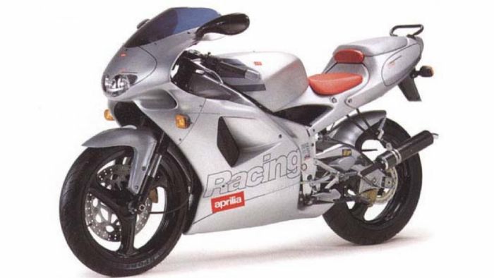 Μία Aprilia RS125 δεύτερης γενιάς.