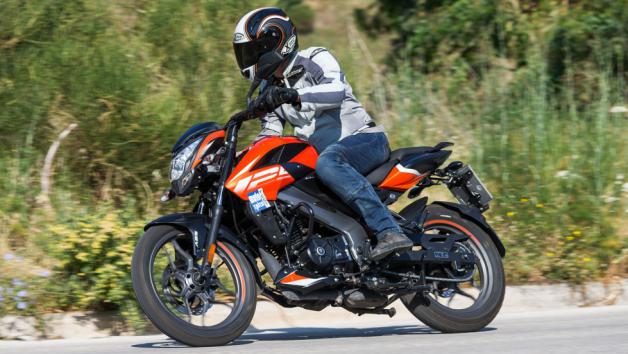 BAJAJ Pulsar NS125 - Test