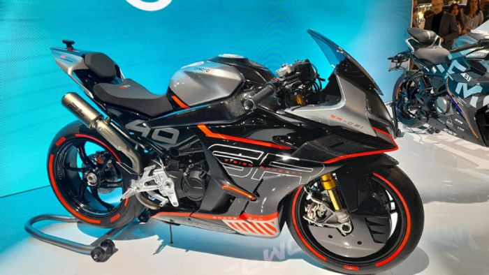 H CFMOTO SR-C21 από την έκθεση της EICMA. 