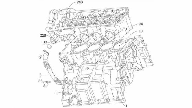 Οκτακύλινδρος Boxer κινητήρας από την GWM 