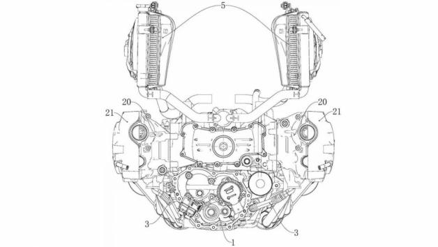 Οκτακύλινδρος Boxer κινητήρας από την GWM 