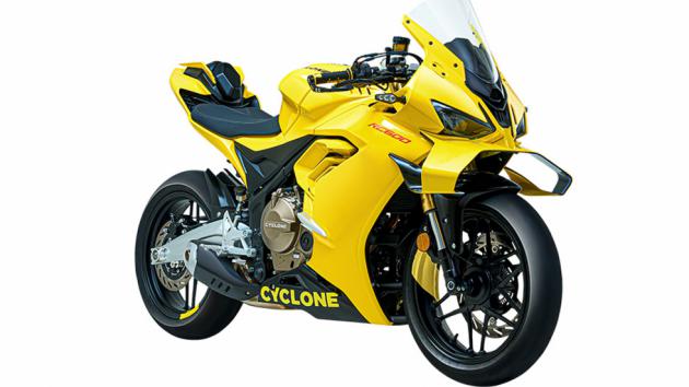 Με αεροδυναμικά φτερά εξοπλίζεται το supersport της Cyclone RC600 Με αεροδυναμικά φτερά εξοπλίζεται το supersport της Cyclone RC600