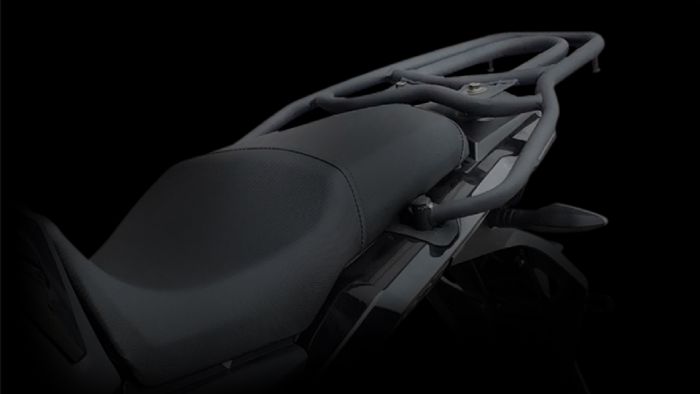 Η σέλα και η πίσω σχάρα. 