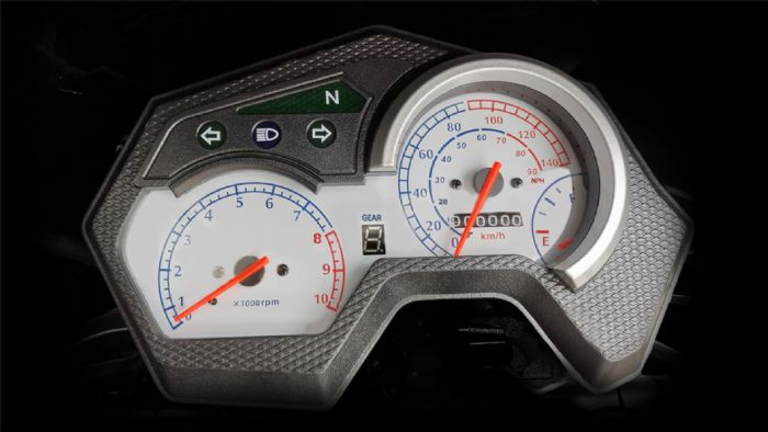 Ο πίνακας οργάνων.