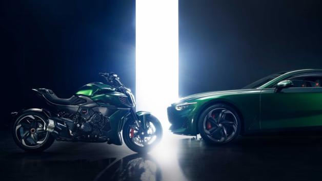 Ducati και Bentley δημιουργούν ένα ξεχωριστό Diavel V4 