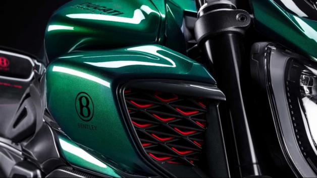 Ducati και Bentley δημιουργούν ένα ξεχωριστό Diavel V4 