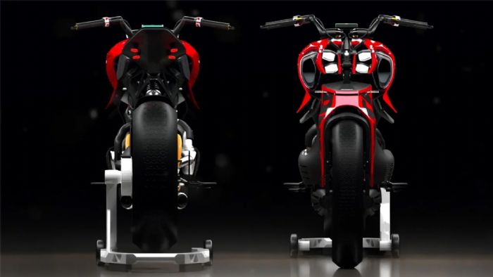Μια υβριδική Ducati θα μπορούσε να είναι έτσι! 