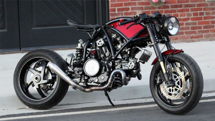 H Ducati Monster S2R Custom του Brent Smedley.