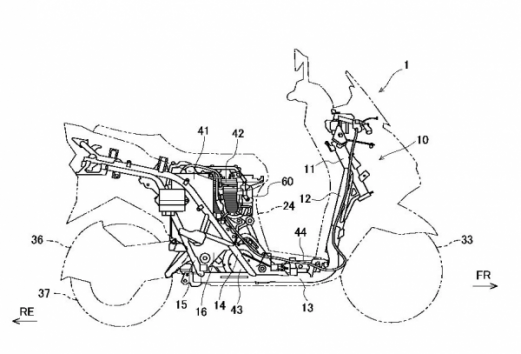 Διαρροή των σχεδίων του ηλεκτρικού Suzuki Burgman 