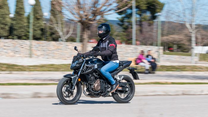 Honda CB500F 2021 - Test