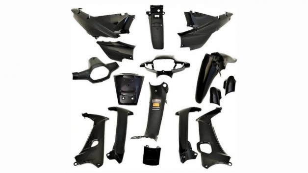Κit πλαστικά Lifan LF100 για Honda Supra μαύρα 